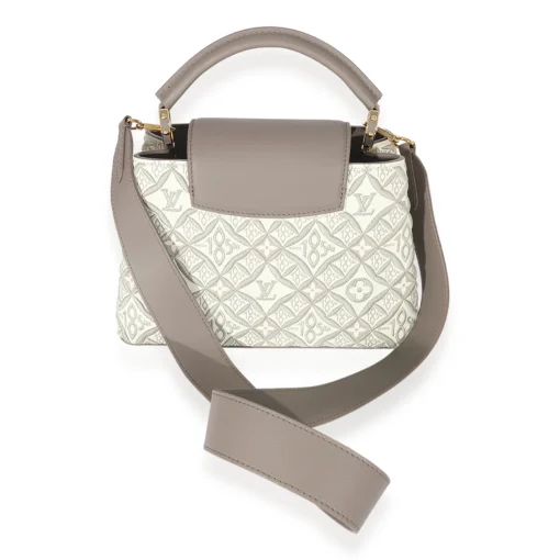 LOUIS VUITTON TAUPE LEATHER SINCE 1854 BB - Image 5