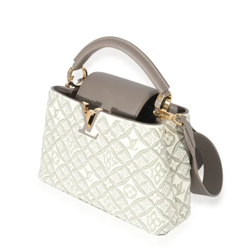 LOUIS VUITTON TAUPE LEATHER SINCE 1854 BB - Image 4