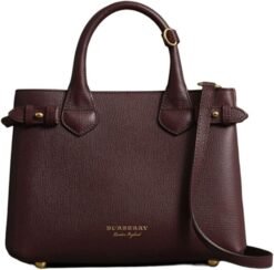 BURBERRY TOTE BAG,2-WAY LEATHER