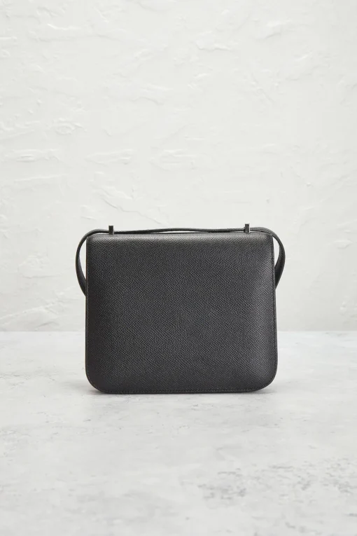 HERMÈS EPSOM CONSTANCE 18 SHOULDER BAG - BLACK - Image 2