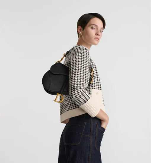DIOR SADDLE BAG (BLACK) - Image 2