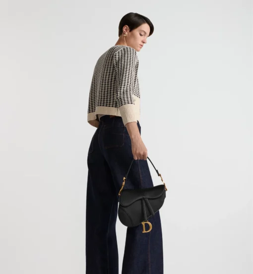 DIOR SADDLE BAG (BLACK) - Image 4