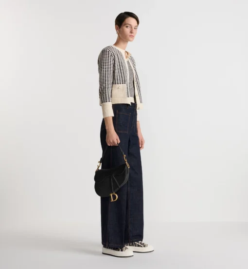 DIOR SADDLE BAG (BLACK) - Image 5