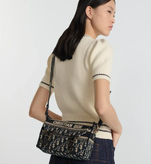 DIOR SMALL DIORCAMP BAG BLUE - Image 2