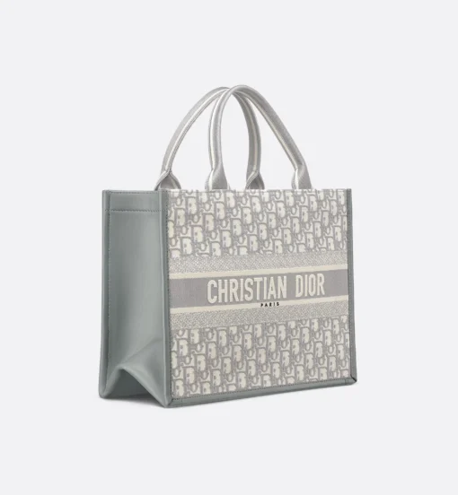 DIOR BOOK TOTE BAG (GREY) - Image 2