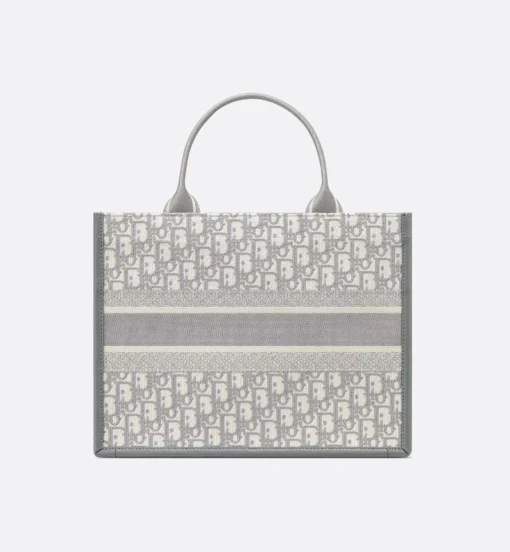 DIOR BOOK TOTE BAG (GREY) - Image 5