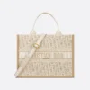 DIOR BOOK TOTE BAG (NATURAL DIOR OBLIQUE)