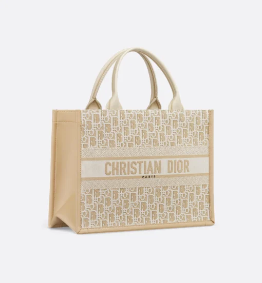 DIOR BOOK TOTE BAG (NATURAL DIOR OBLIQUE) - Image 2