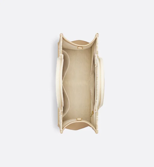 DIOR BOOK TOTE BAG (NATURAL DIOR OBLIQUE) - Image 3