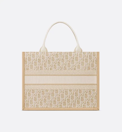 DIOR BOOK TOTE BAG (NATURAL DIOR OBLIQUE) - Image 5