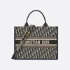 DIOR BOOK TOTE BAG (BLUE)