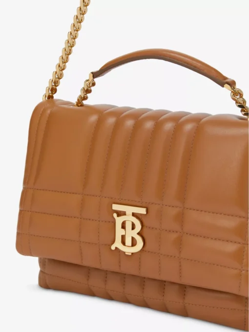 BURBERRY LOLA QUILTED CROSSBODY BAG - Image 4
