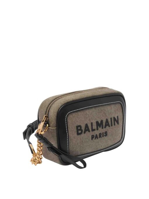 BALMAIN PARIS B-ARMY CROSSBODY BAG KHAKI/BLACK - Image 2