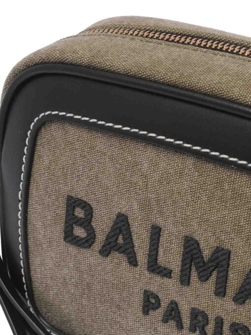 BALMAIN PARIS B-ARMY CROSSBODY BAG KHAKI/BLACK - Image 4