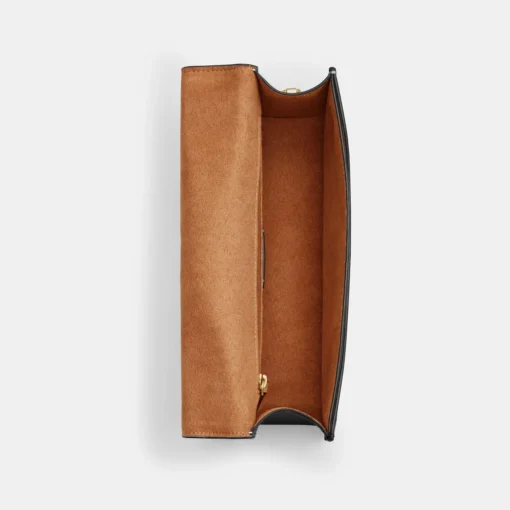 COACH ELIZA FLAP CROSSBODY IN SIGNATURE CANVAS - Image 3
