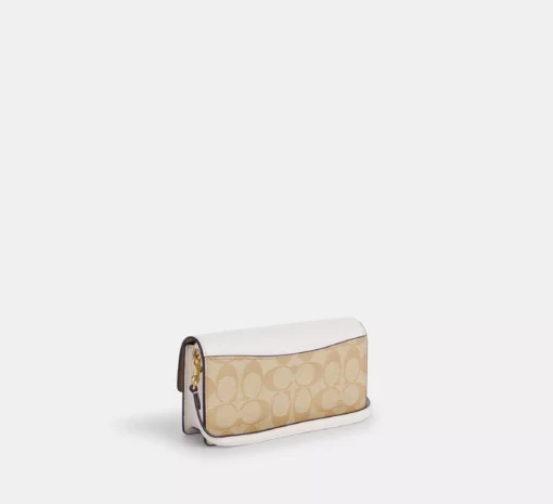 COACH ELIZA SMALL FLAP CROSSBODY - WHITE - Image 2