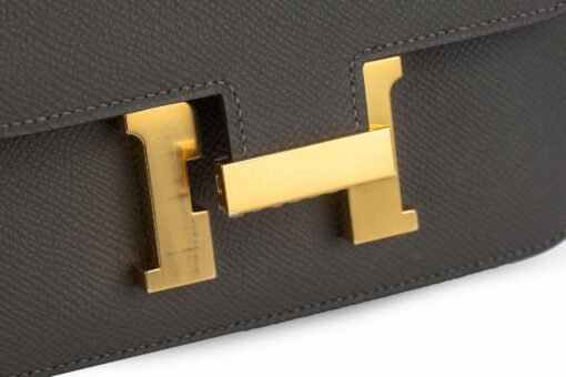 HERMÈS MINI CONSTANCE 18 GRIS MEYER - Image 4