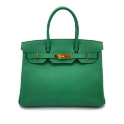HERMÈS BIRKIN 30 CACTUS EPSOM - GREEN
