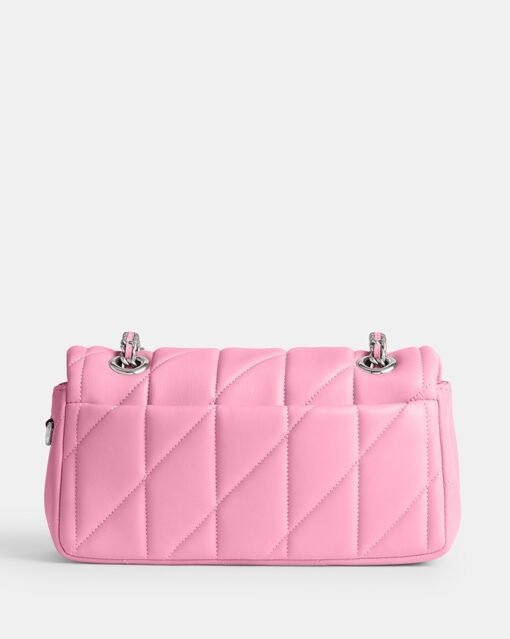 COACH TABBY QUILTED SHOULDER BAG (PINK) - Image 4