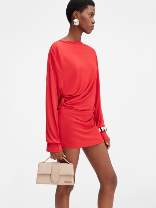 JACQUEMUS THE LARGE BAMBINI (DARK BEIGE) - Image 2