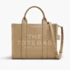 MARC JACOBS THE LEATHER MEDIUM TOTE BAG (CAMEL)
