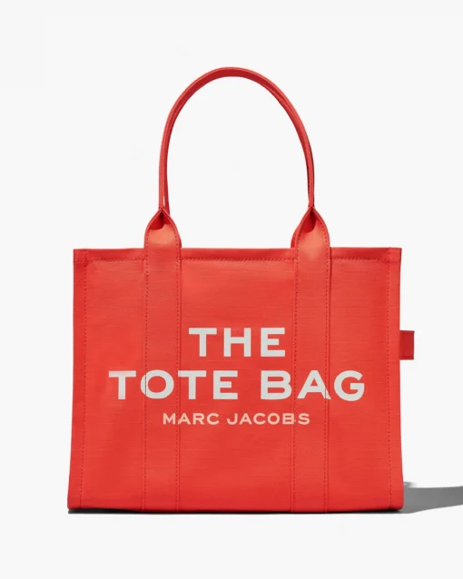 MARC JACOBS THE CANVAS LARGE TOTE BAG (ORANGE)