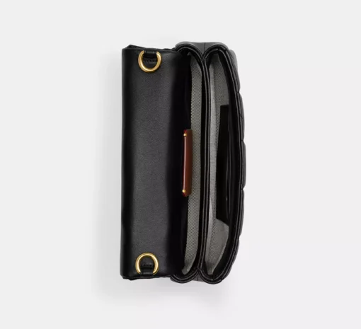 COACH TABBY QUILTED SHOULDER BAG (BLACK) - Image 3