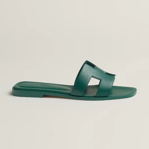 HERMES ORAN SANDAL (VERT VIRIDE) - Image 3