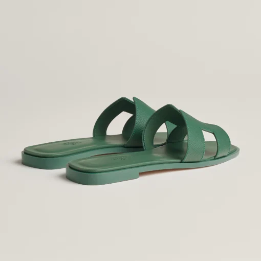 HERMES ORAN SANDAL (VERT LIERRE) - Image 5
